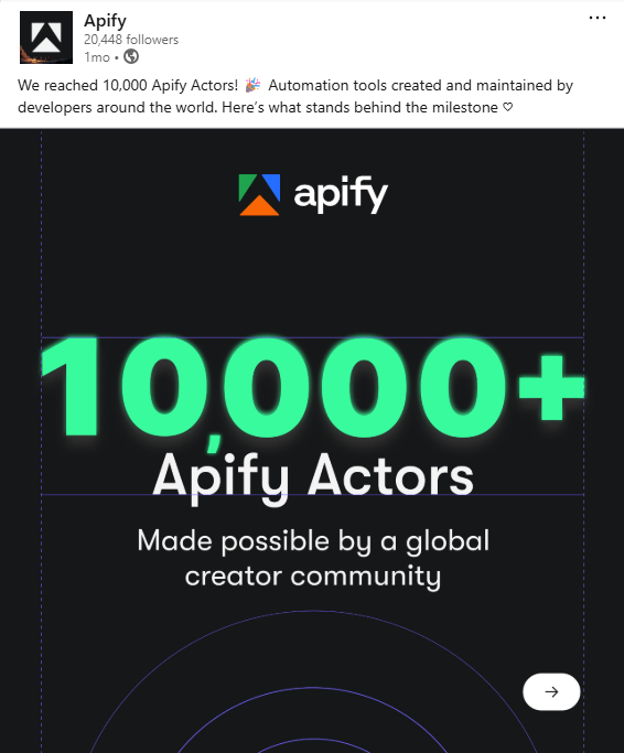 Apify 10k+ actors