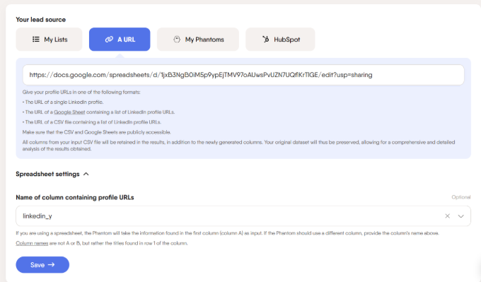 Phantombuster linkedin outreach