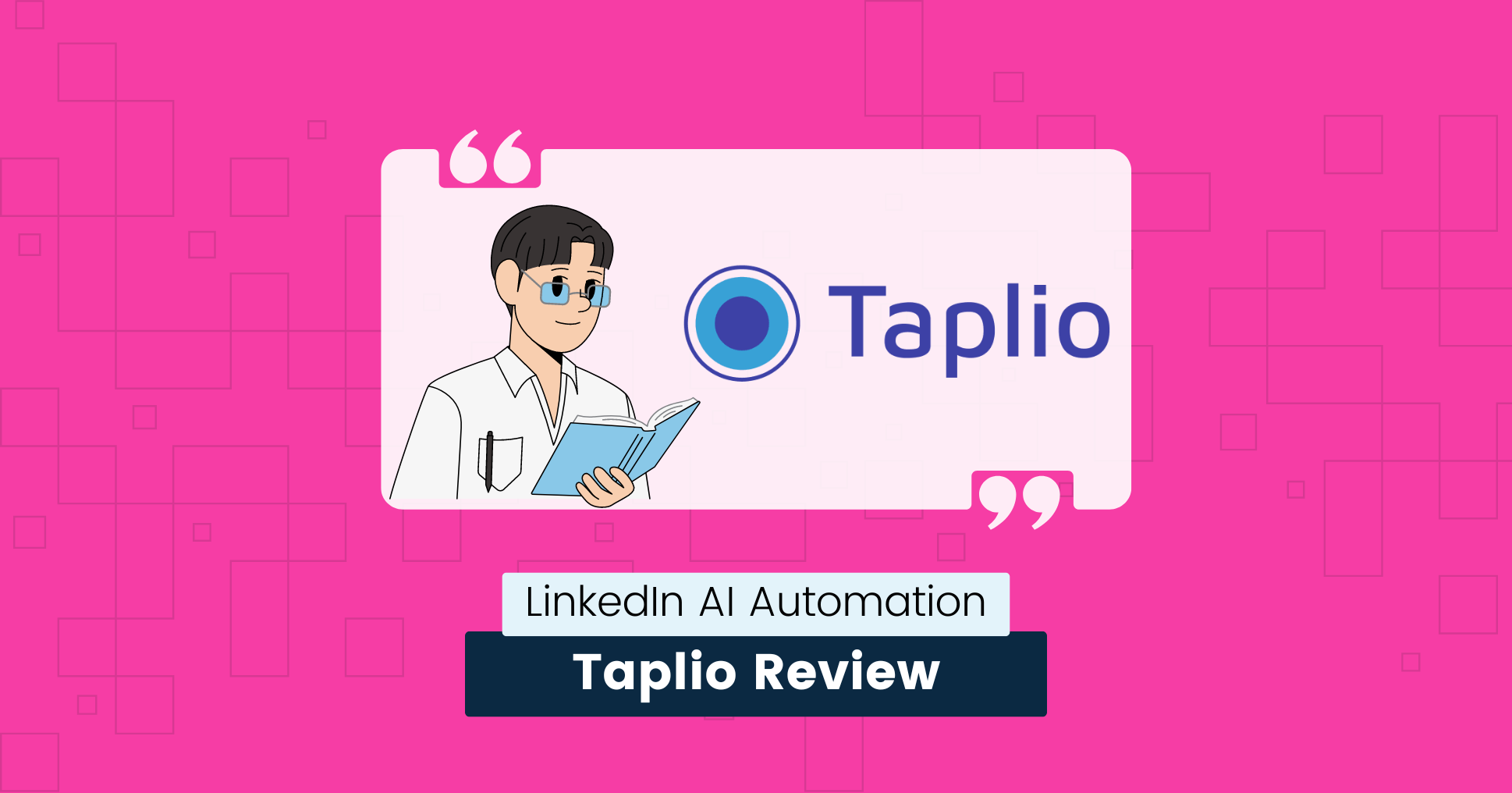 cover img from Taplio Review LinkedIn AI Automation tool (2024)