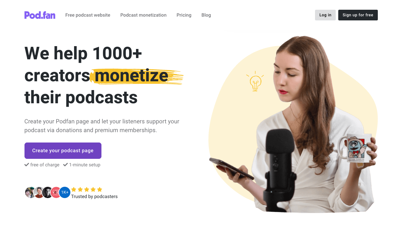 Pod.fan - Podcast Monetization