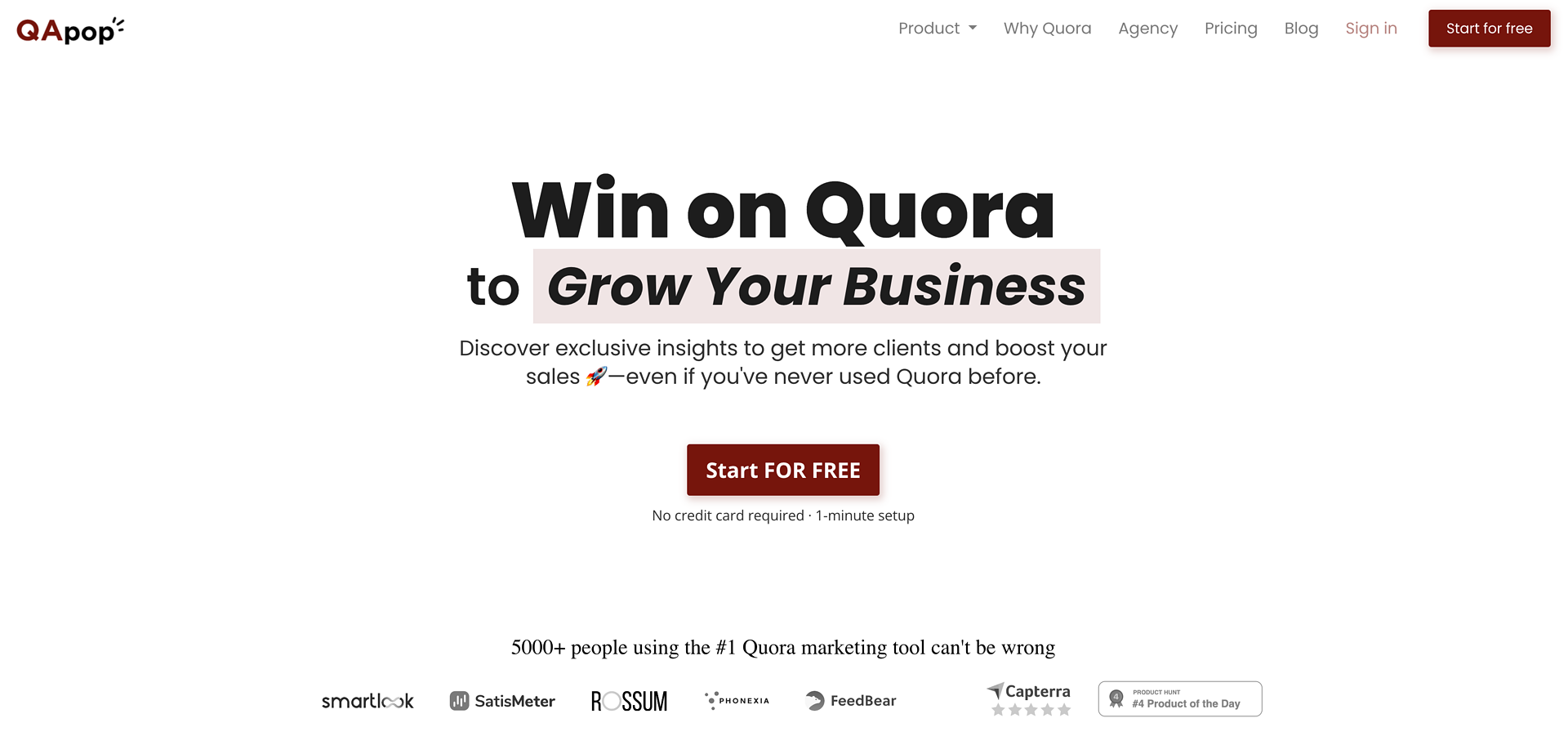 QAPop - Quora Marketing Tool